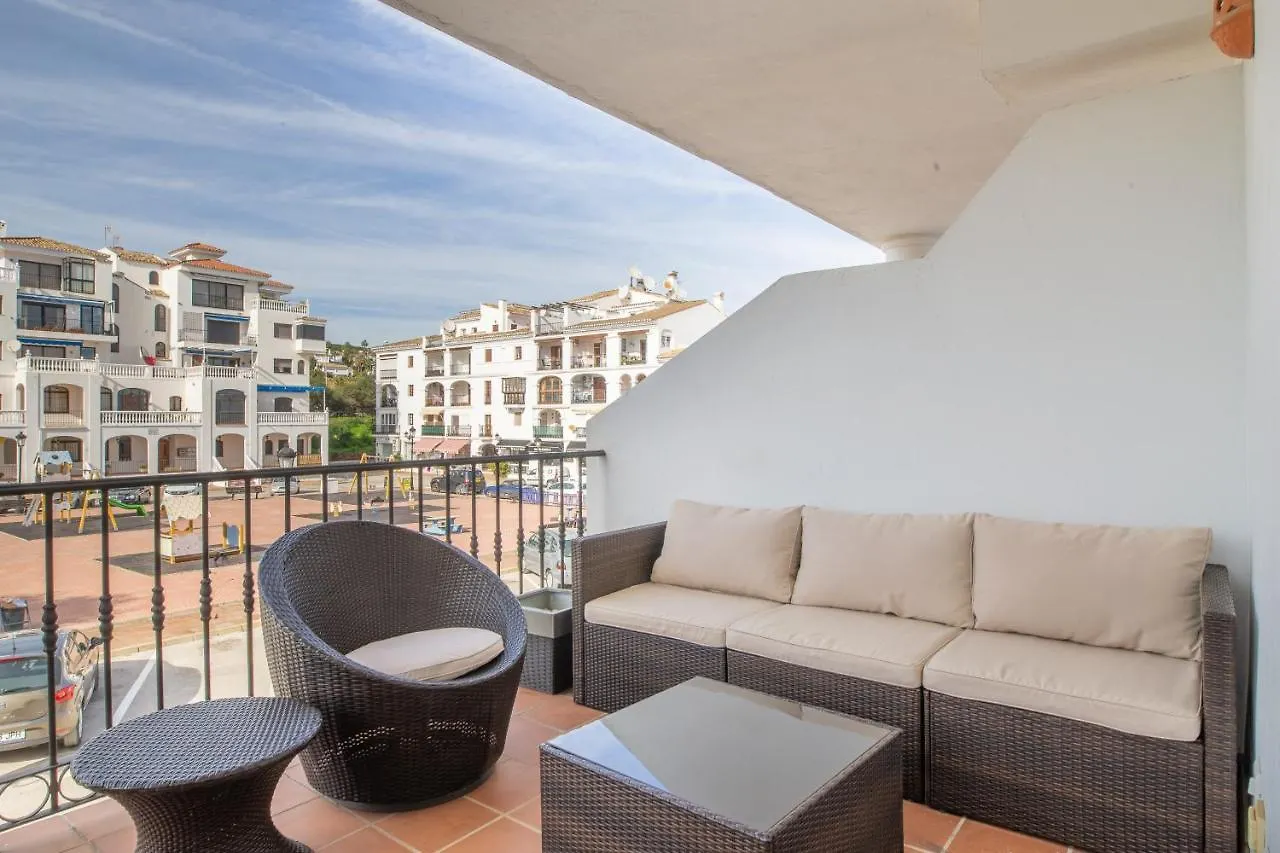 2261-Superb Apt On The Beach, On Duquesa Harbour Manilva 0*,